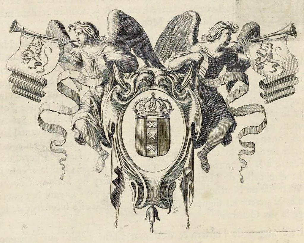 An illustration from Histoire metallique de la Republique de Hollande, 1687, leaf 41