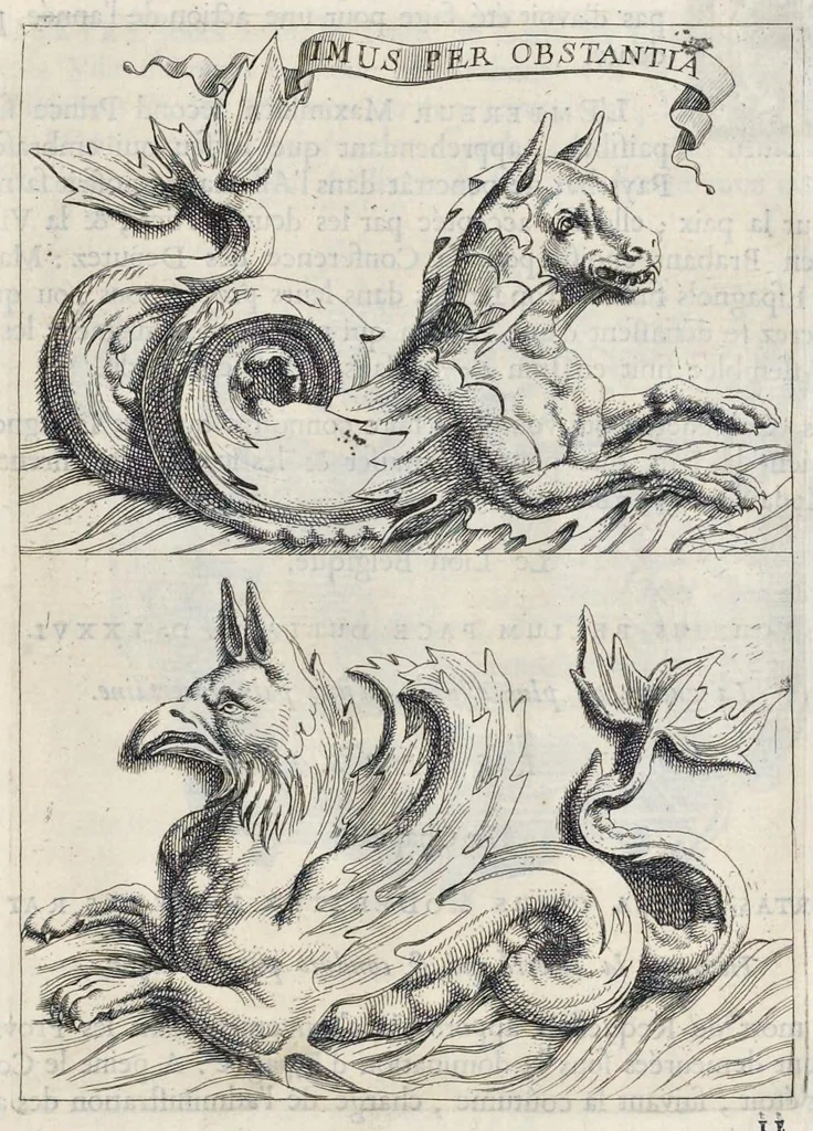 An illustration from Histoire metallique de la Republique de Hollande, 1687, leaf 52