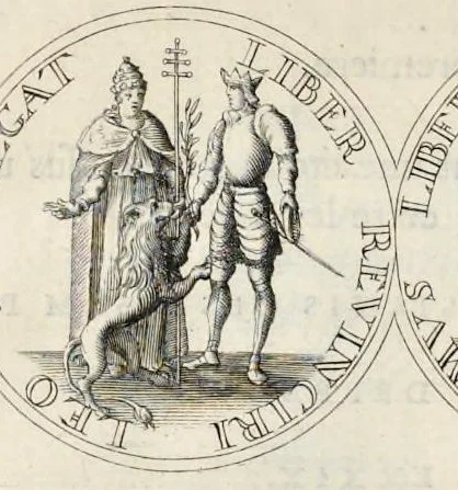 An illustration from Histoire metallique de la Republique de Hollande, 1687, leaf 65