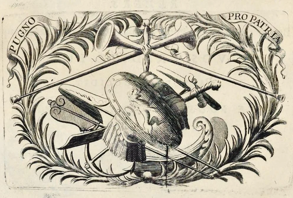 An illustration from Histoire metallique de la Republique de Hollande, 1687, leaf 79