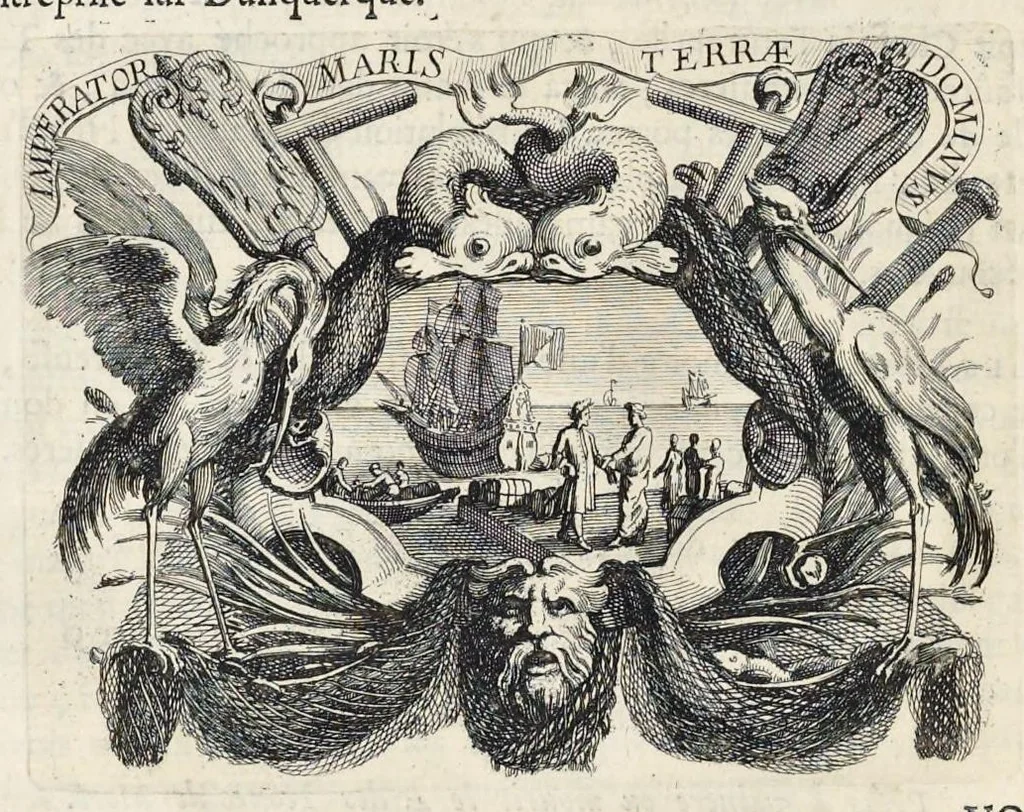 An illustration from Histoire metallique de la Republique de Hollande, 1687, leaf 93