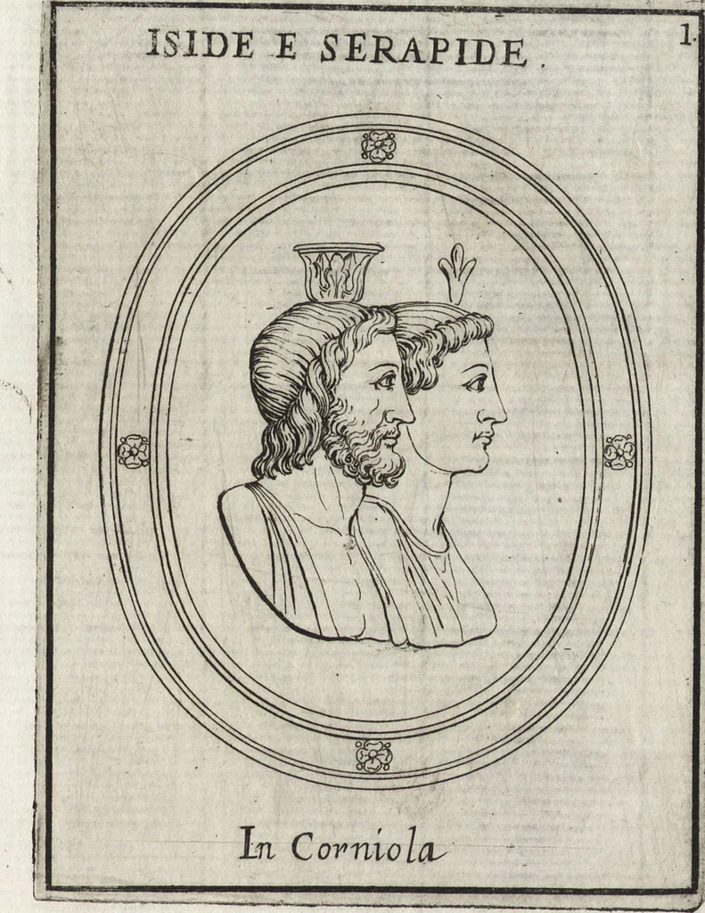 An illustration from Le gemme antiche figurate, 1700, leaf 110