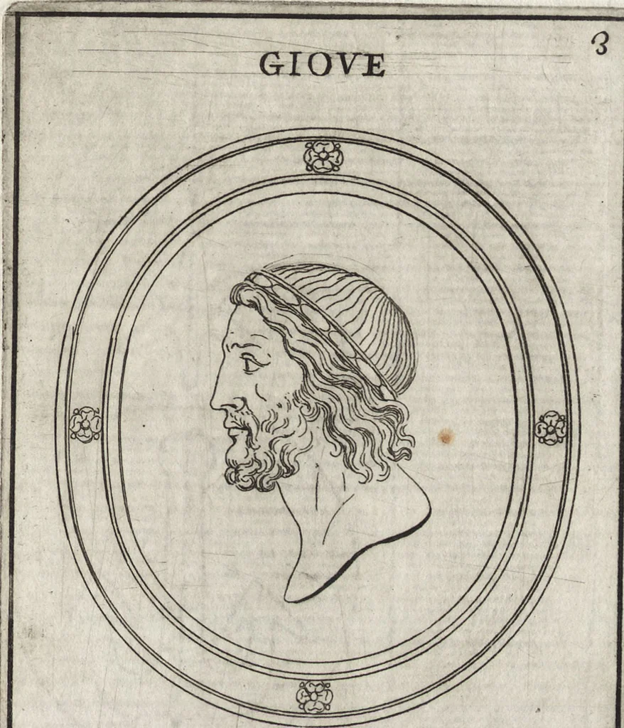 An illustration from Le gemme antiche figurate, 1700, leaf 114