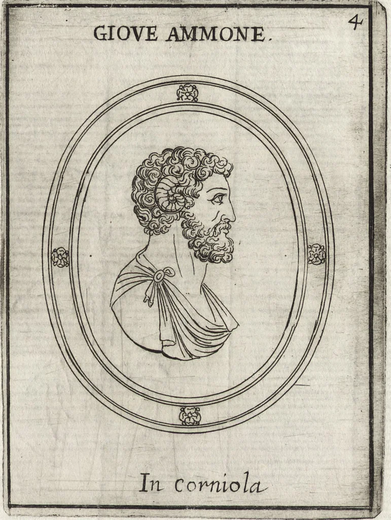 An illustration from Le gemme antiche figurate, 1700, leaf 116