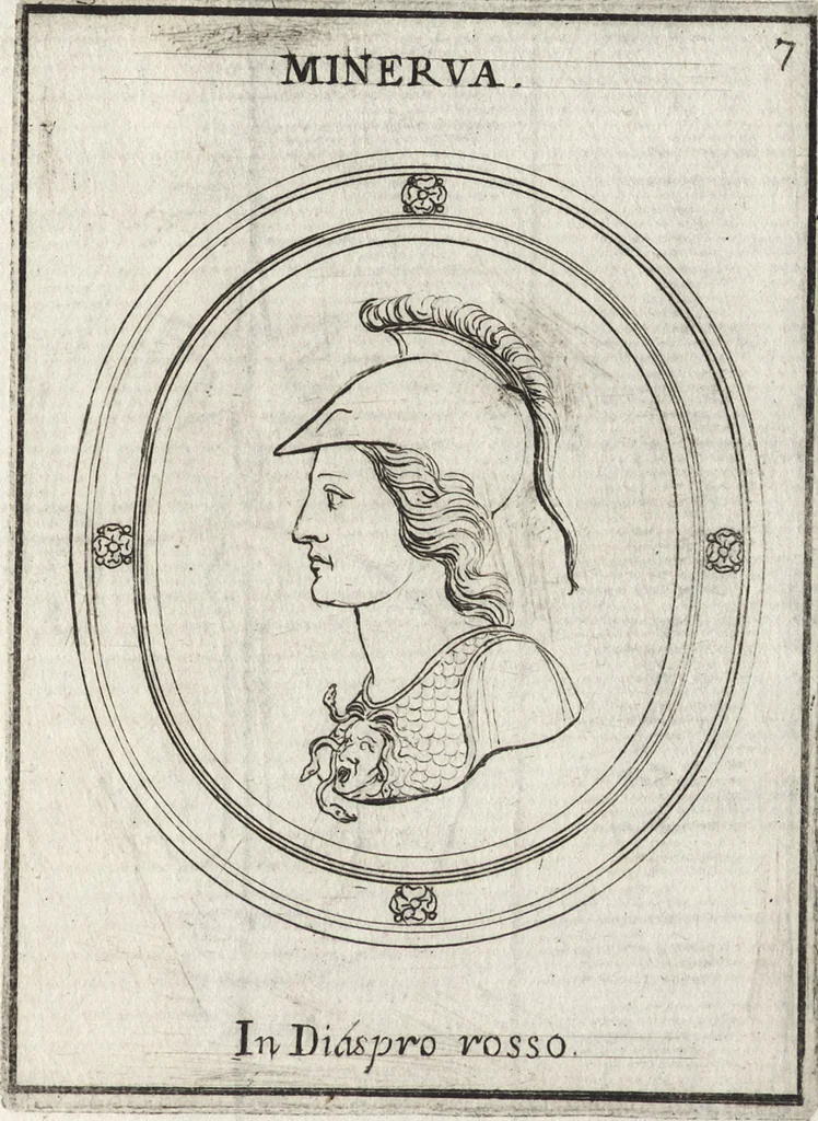 An illustration from Le gemme antiche figurate, 1700, leaf 122