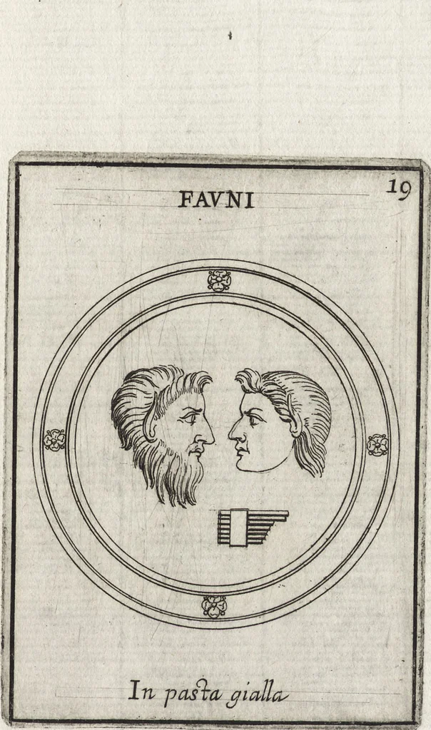 An illustration from Le gemme antiche figurate, 1700, leaf 146