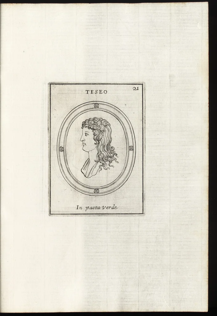 An illustration from Le gemme antiche figurate, 1700, leaf 150