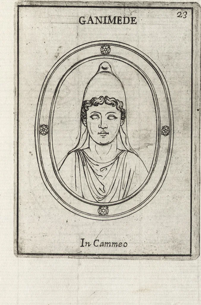 An illustration from Le gemme antiche figurate, 1700, leaf 154