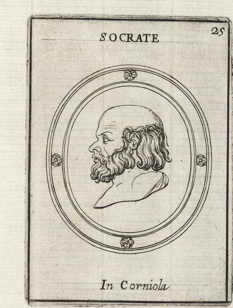 An illustration from Le gemme antiche figurate, 1700, leaf 158