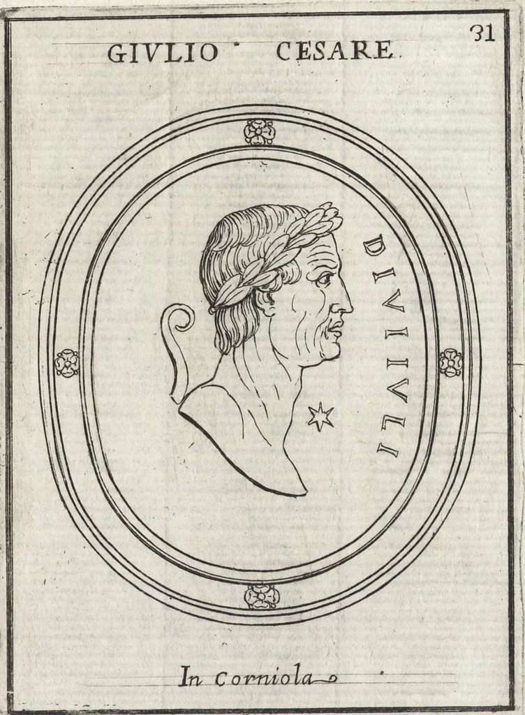 An illustration from Le gemme antiche figurate, 1700, leaf 170