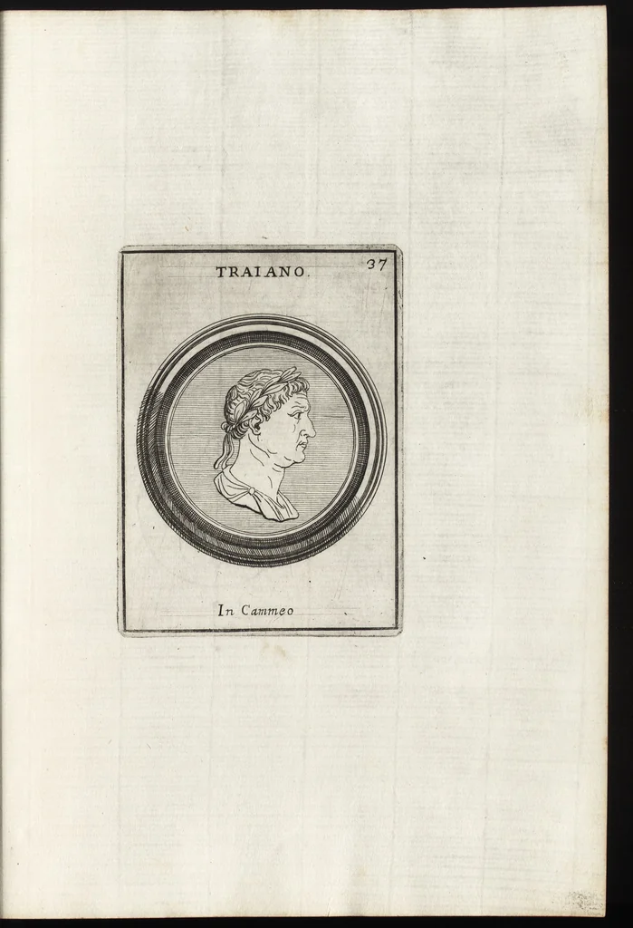 An illustration from Le gemme antiche figurate, 1700, leaf 182