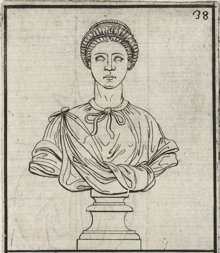 An illustration from Le gemme antiche figurate, 1700, leaf 184