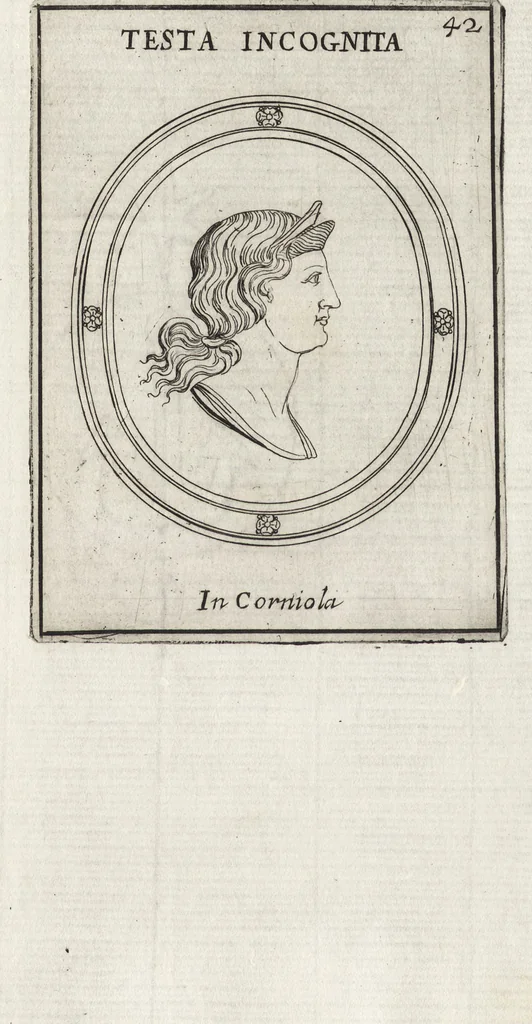 An illustration from Le gemme antiche figurate, 1700, leaf 192