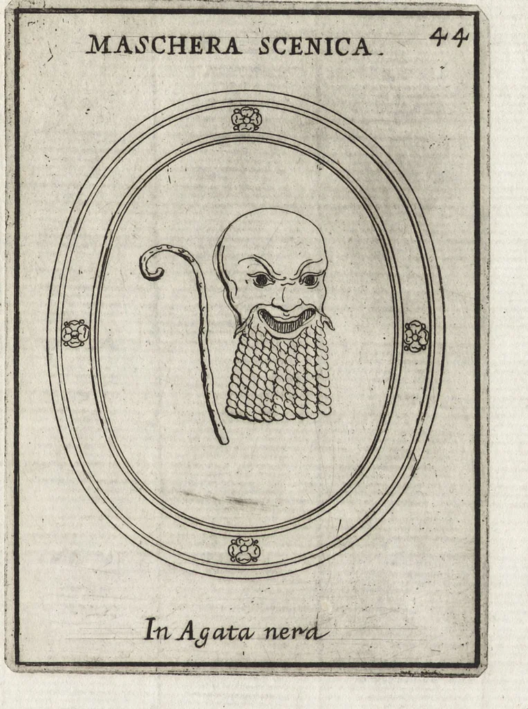 An illustration from Le gemme antiche figurate, 1700, leaf 196