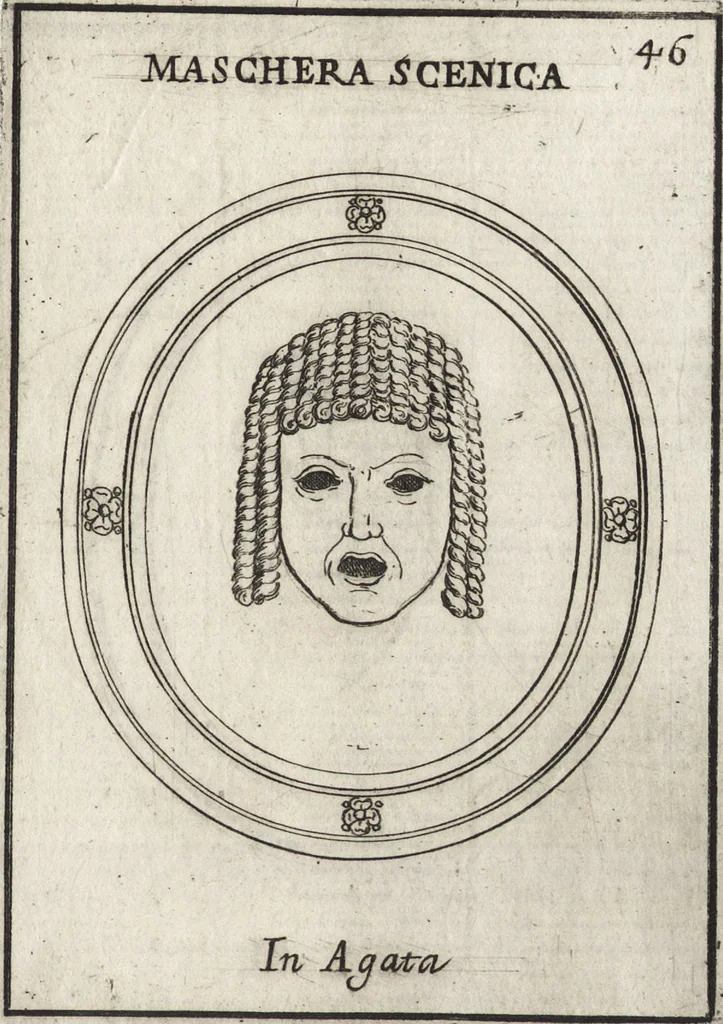 An illustration from Le gemme antiche figurate, 1700, leaf 200