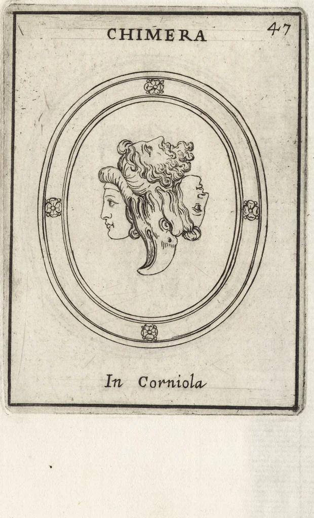 An illustration from Le gemme antiche figurate, 1700, leaf 202