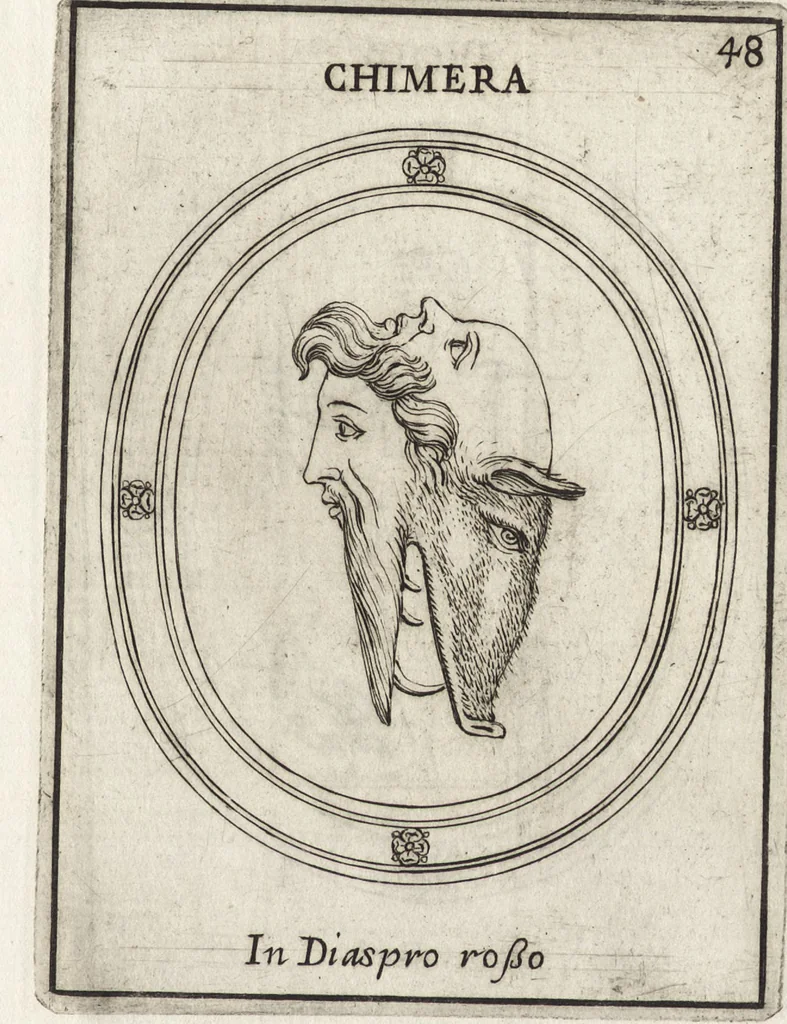 An illustration from Le gemme antiche figurate, 1700, leaf 204