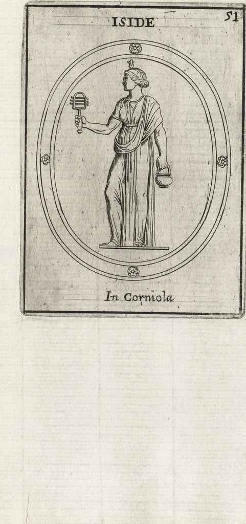 An illustration from Le gemme antiche figurate, 1700, leaf 210