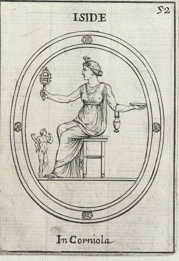 An illustration from Le gemme antiche figurate, 1700, leaf 212