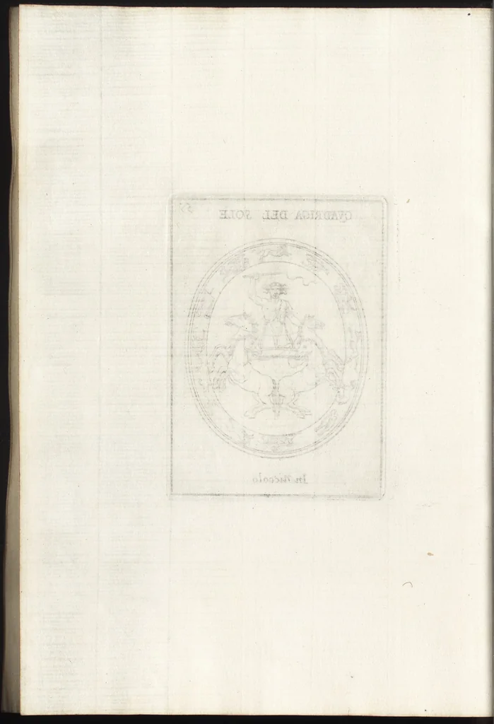 An illustration from Le gemme antiche figurate, 1700, leaf 219