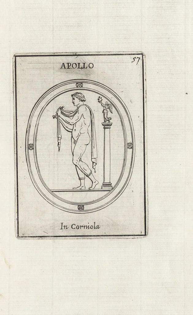 An illustration from Le gemme antiche figurate, 1700, leaf 222
