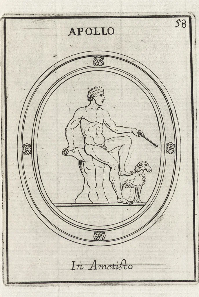 An illustration from Le gemme antiche figurate, 1700, leaf 224