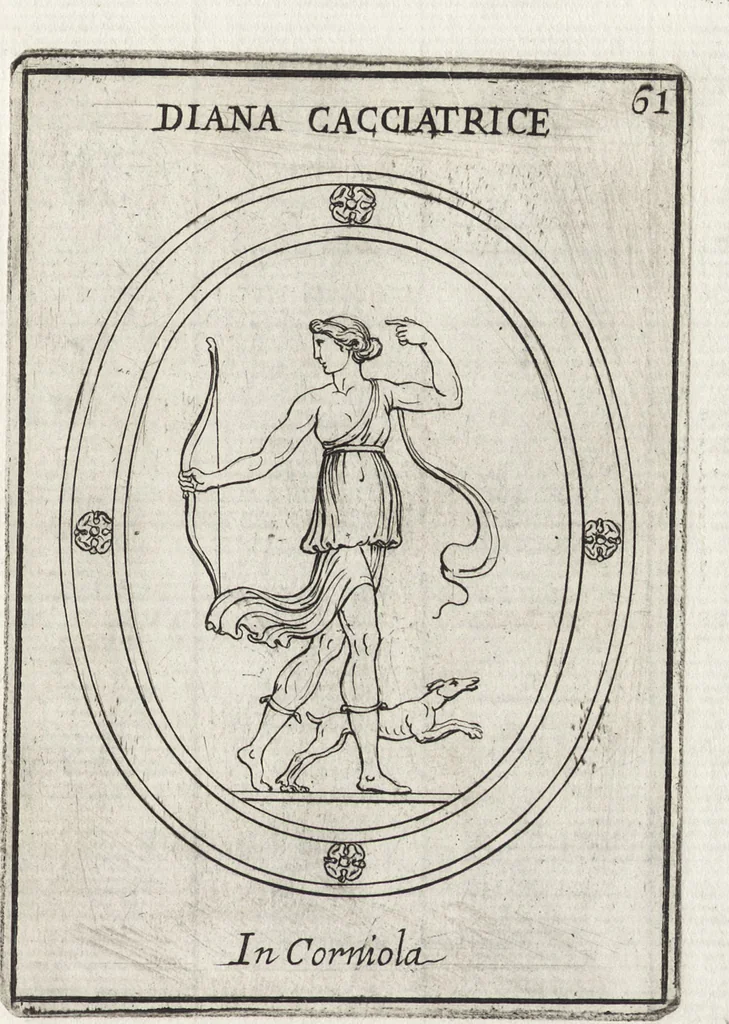 An illustration from Le gemme antiche figurate, 1700, leaf 230