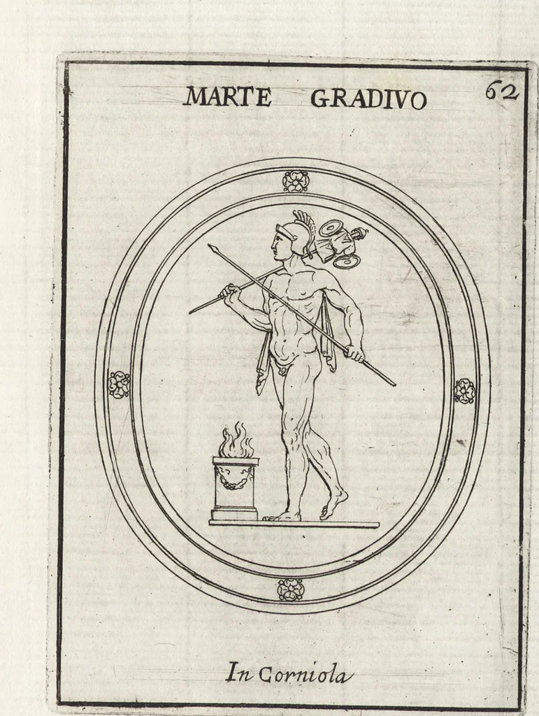 An illustration from Le gemme antiche figurate, 1700, leaf 232