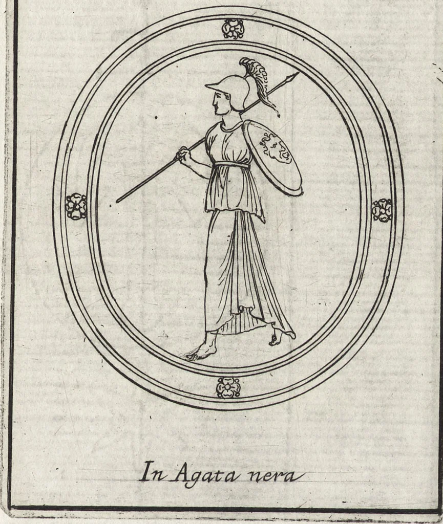 An illustration from Le gemme antiche figurate, 1700, leaf 234