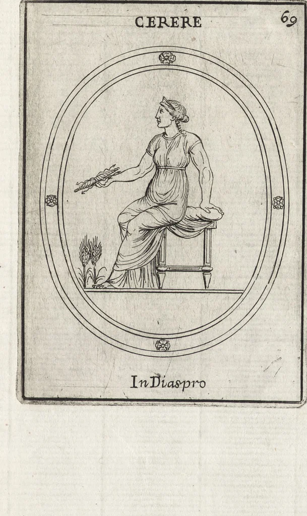 An illustration from Le gemme antiche figurate, 1700, leaf 246