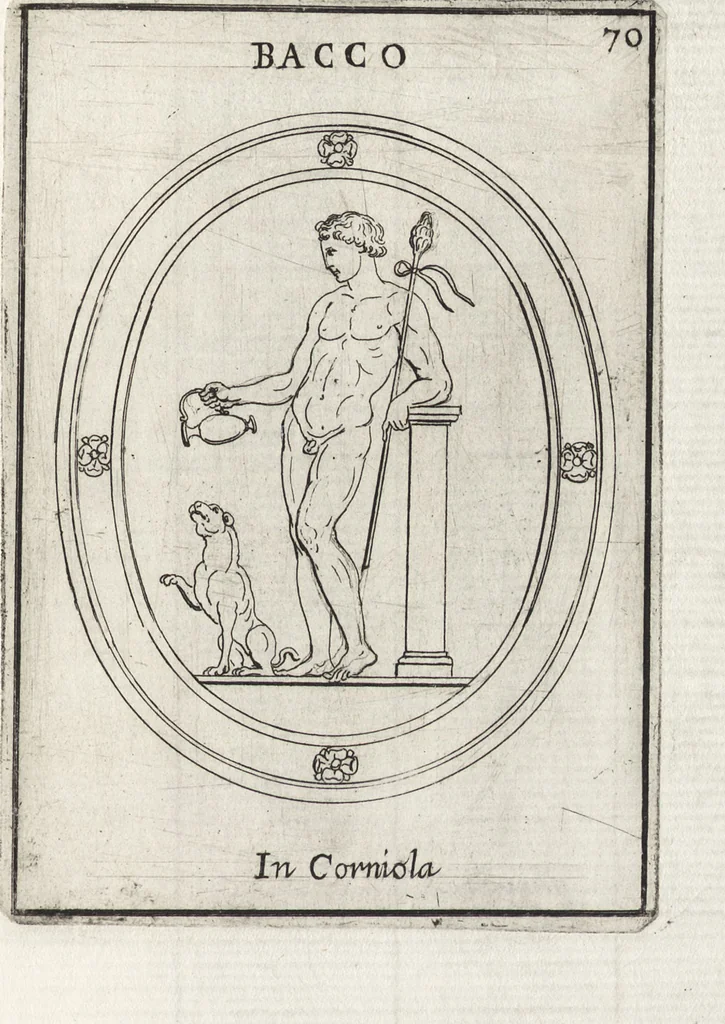 An illustration from Le gemme antiche figurate, 1700, leaf 248