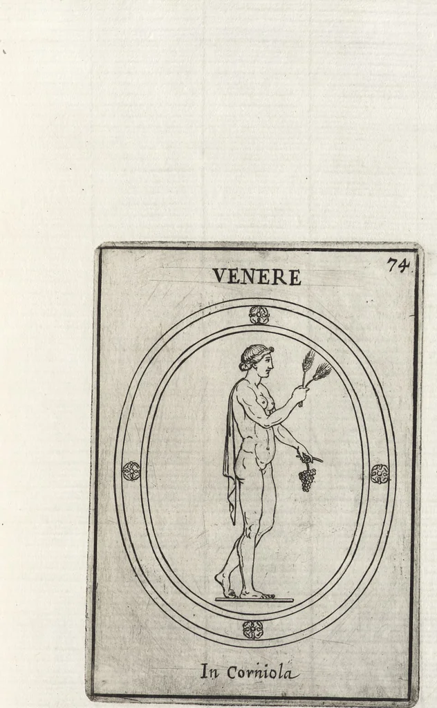 An illustration from Le gemme antiche figurate, 1700, leaf 256