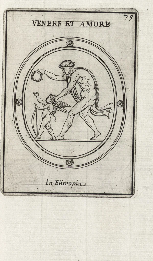An illustration from Le gemme antiche figurate, 1700, leaf 258