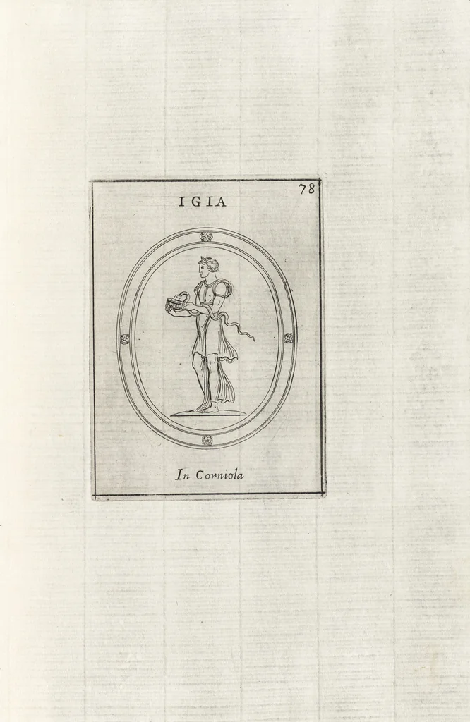 An illustration from Le gemme antiche figurate, 1700, leaf 264