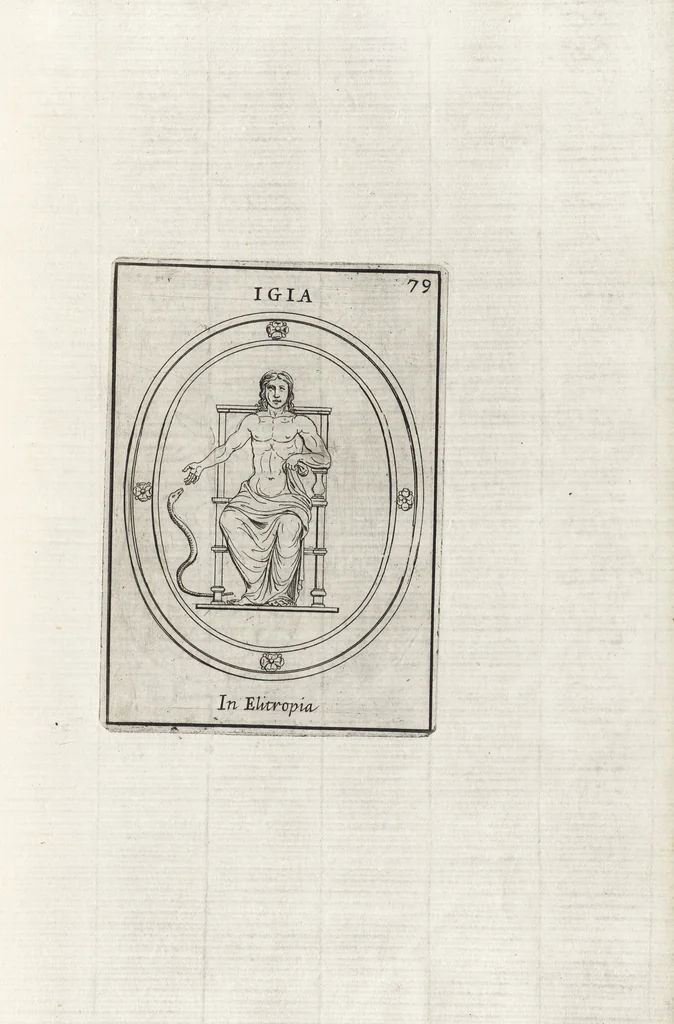 An illustration from Le gemme antiche figurate, 1700, leaf 266