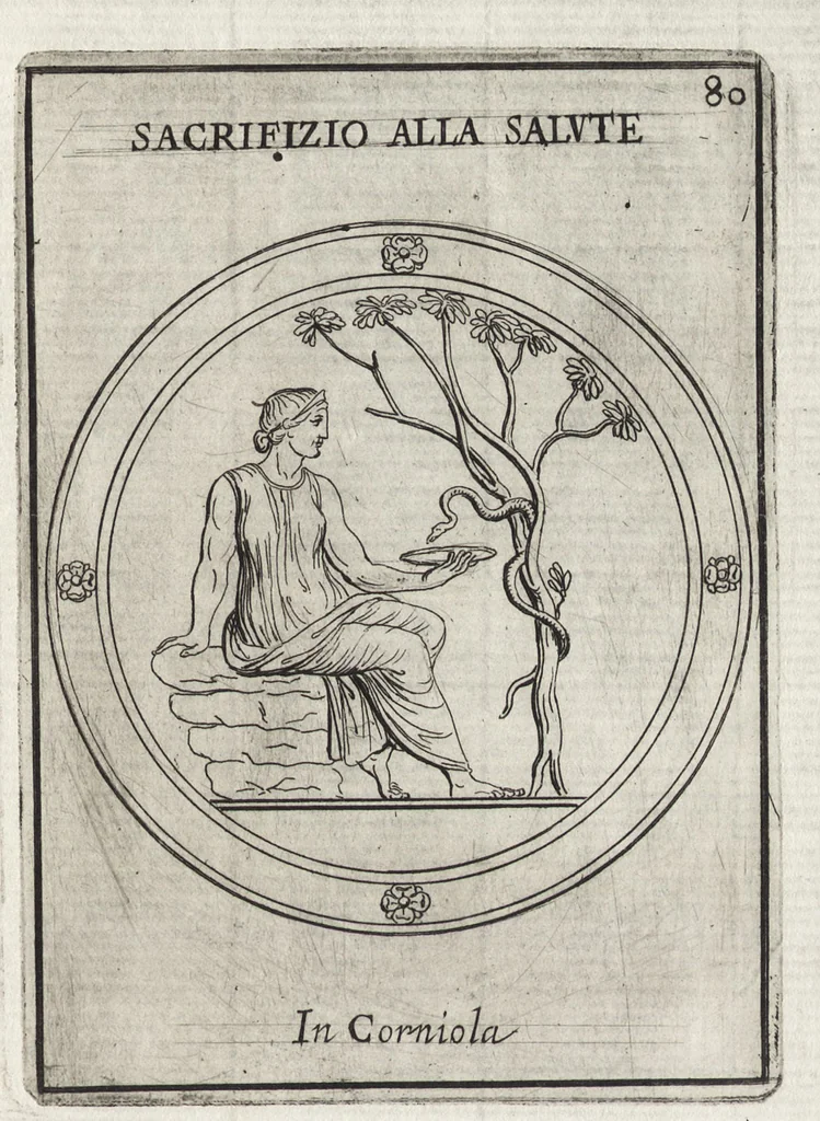 An illustration from Le gemme antiche figurate, 1700, leaf 268