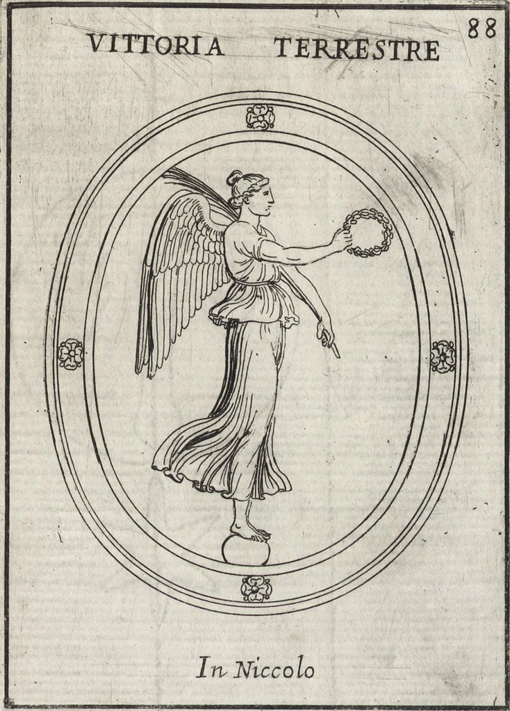 An illustration from Le gemme antiche figurate, 1700, leaf 284