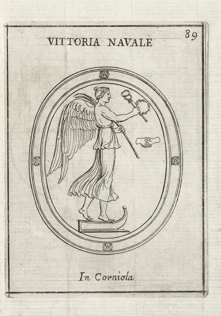 An illustration from Le gemme antiche figurate, 1700, leaf 286