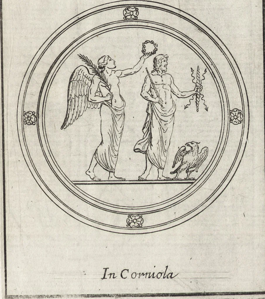 An illustration from Le gemme antiche figurate, 1700, leaf 288