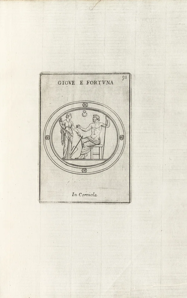 An illustration from Le gemme antiche figurate, 1700, leaf 290