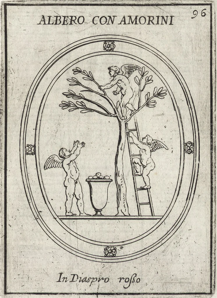 An illustration from Le gemme antiche figurate, 1700, leaf 300