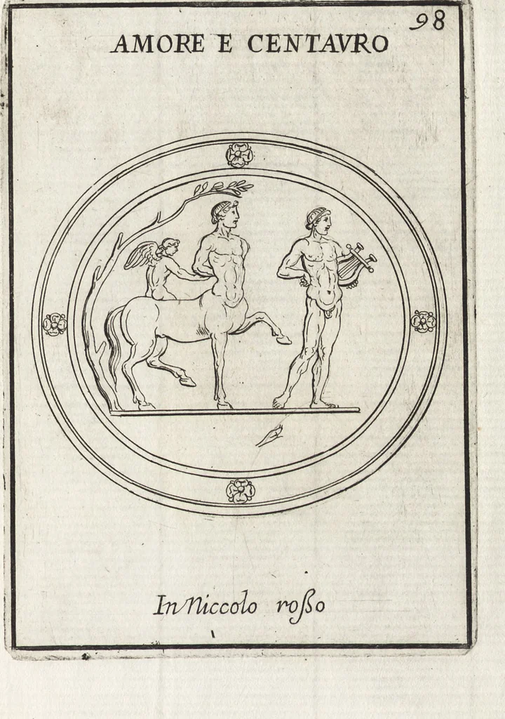 An illustration from Le gemme antiche figurate, 1700, leaf 304