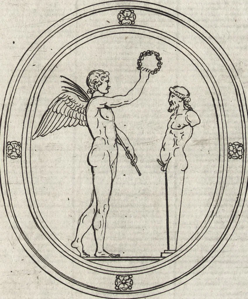 An illustration from Le gemme antiche figurate, 1700, leaf 314