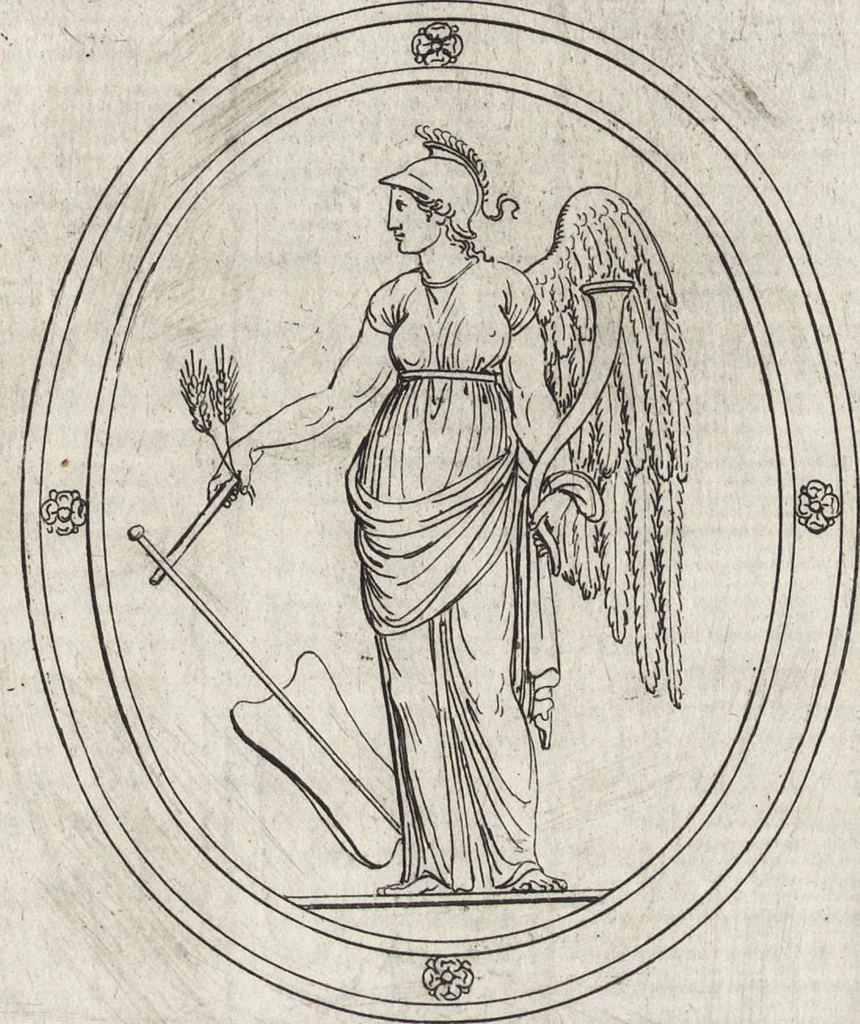 An illustration from Le gemme antiche figurate, 1700, leaf 328