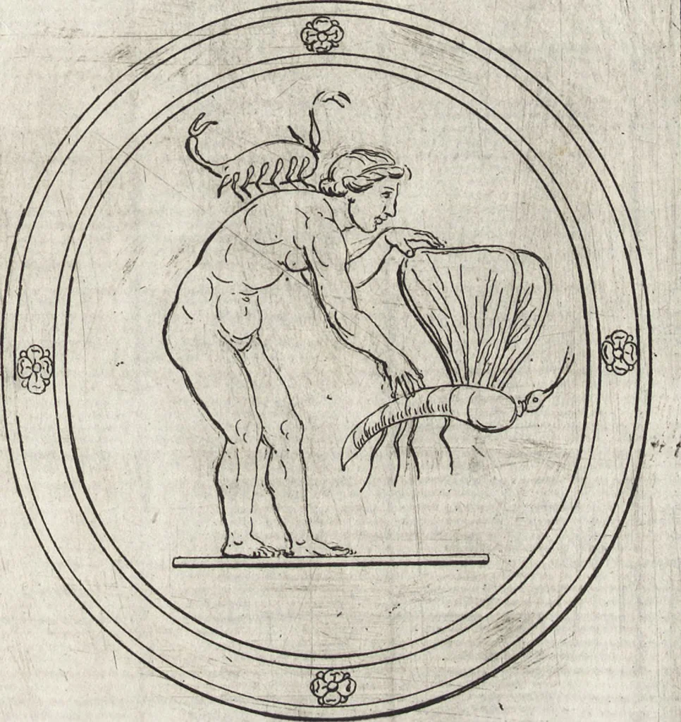 An illustration from Le gemme antiche figurate, 1700, leaf 330