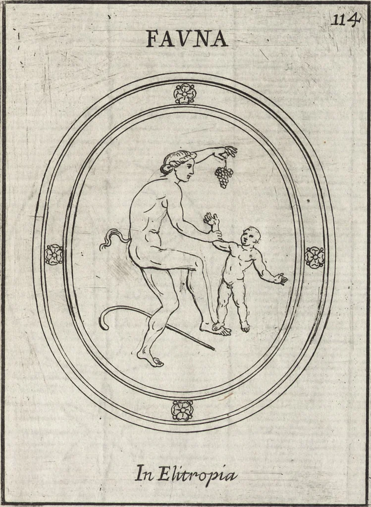 An illustration from Le gemme antiche figurate, 1700, leaf 336