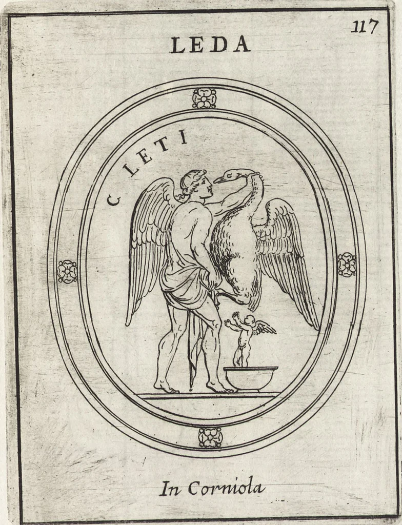 An illustration from Le gemme antiche figurate, 1700, leaf 342