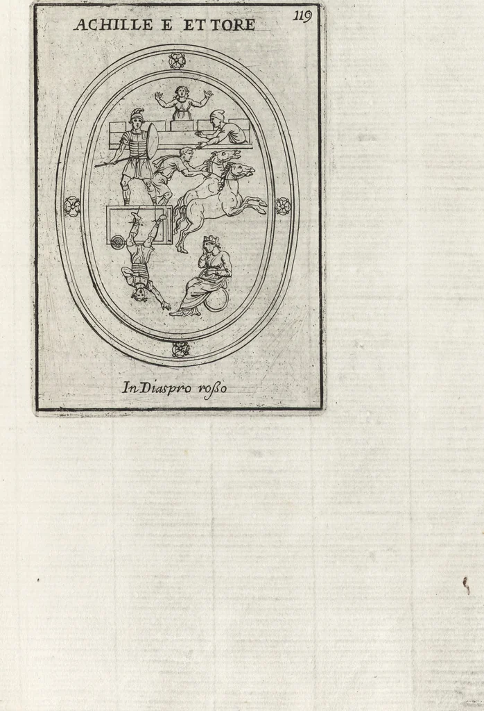 An illustration from Le gemme antiche figurate, 1700, leaf 346