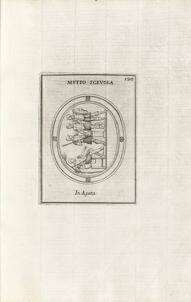 An illustration from Le gemme antiche figurate, 1700, leaf 348