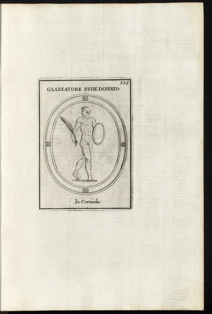 An illustration from Le gemme antiche figurate, 1700, leaf 358